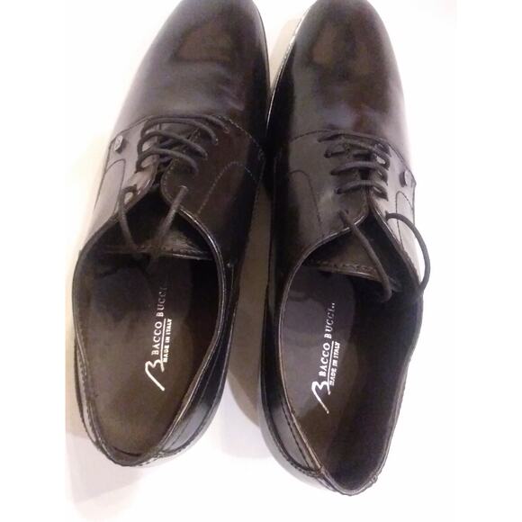 Bacco Bucci Rizzo Italy Brown Leather Shoes MEN\'S SZ 11 main image 10